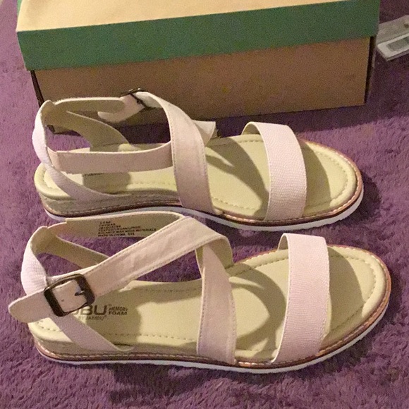 NWT JBU “Cayman” Reptile By Jambu Memory Foam Ankle Wrap Sandals- 11 - Picture 4 of 9